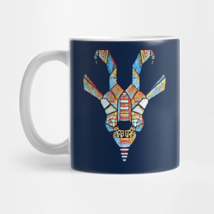 geometric goat Mug